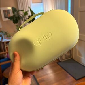 Mint Green Travel Toiletries Case